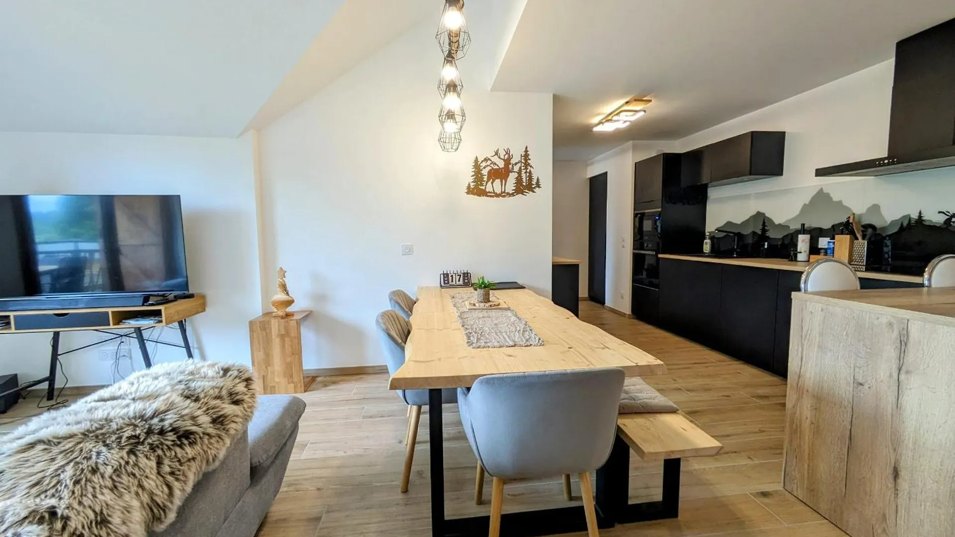 O'Cimes Magnifique Appartement La Féclaz شقة